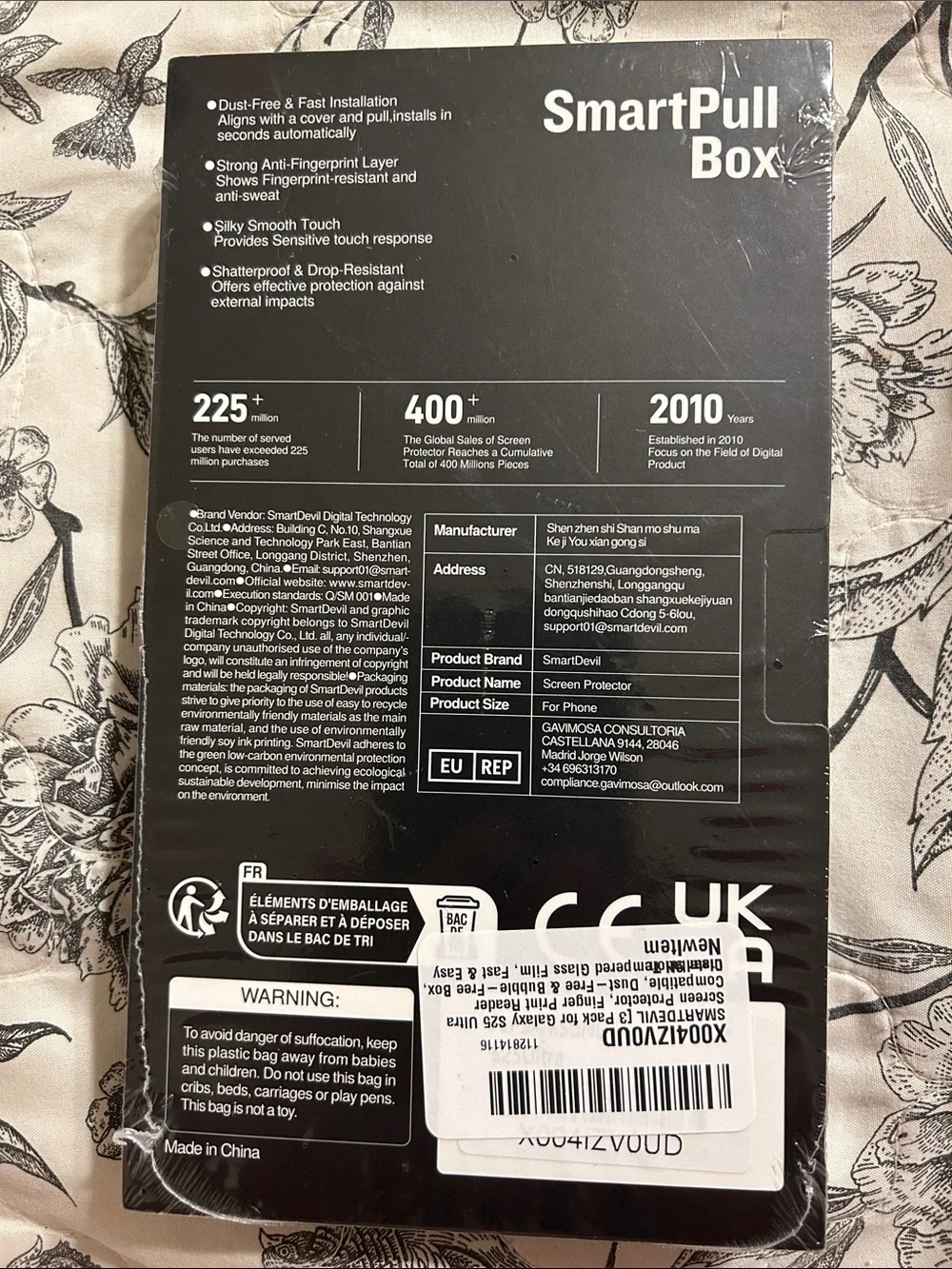 Tempered Glass Screen Protector for Samsung Galaxy S25 Ultra - Clear (3 Pack)